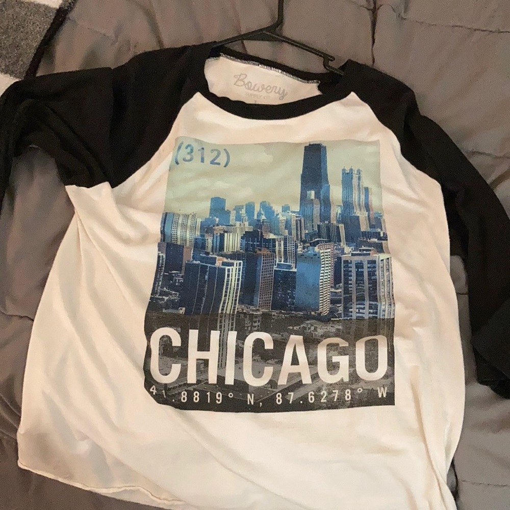 3/4 sleeve Chicago Shirt